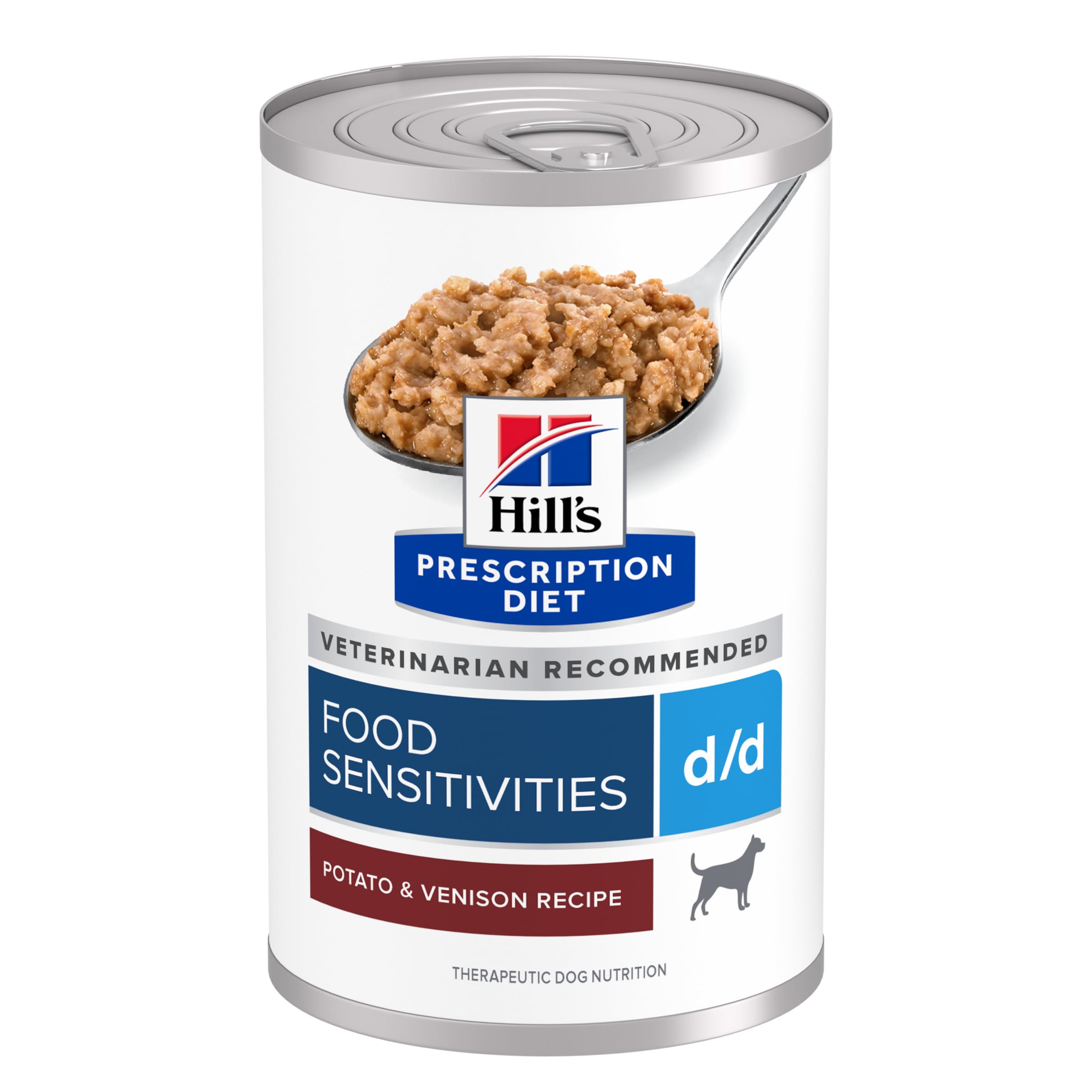 Hills Prescription Diet d/d Potato & Venison Recipe 13oz 12-Pack Wet Food