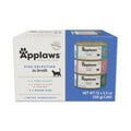 Applaws Natural Wet Cat Food in Broth Limited Ingredient Canned Wet Cat Food Cat Food Variety Pack Made with Natural Ingredients Fish Selection Variety Pack in Broth (12 x 5.5oz Cans)