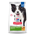 Hills Science Diet Senior Vitality Senior Adult 7+ Senior Premium Nutrition Dry Dog Food Chicken & Rice 3.5 lb Bag