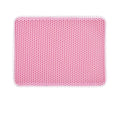 Cat Litter Mat Non Slip Big Pet Litter Box Filter Mat Double Layer Wear Resistant Waterproof Cat Litter Mat Pet Clean Supplies