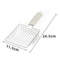 1Pcs Pet Cleaning Tool Metal Aluminum Alloy Cat Litter Scoop Stainless Steel Durable Handle Pet Poop Shovel