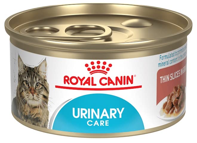 Royal Canin Feline Urinary Care Thin Slices in Gravy Wet Cat Food 3 oz. Case of 24