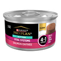 Purina Pro Plan Vital Systems Salmon Entree Wet Kitten Food 4-in-1 Muscles Brain Immune and Bone - (Pack of 24) 3 oz. Cans