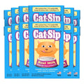 Pet-Ag Cat-Sip Real Milk Treat - 8 oz 12 Pack - Ready-to-Feed Snack for Cats & Kittens - Easy to Digest with 99% Lactose-Free Low-Fat Grade A Milk - Encourages Hydration - Promotes Eye Heart Health