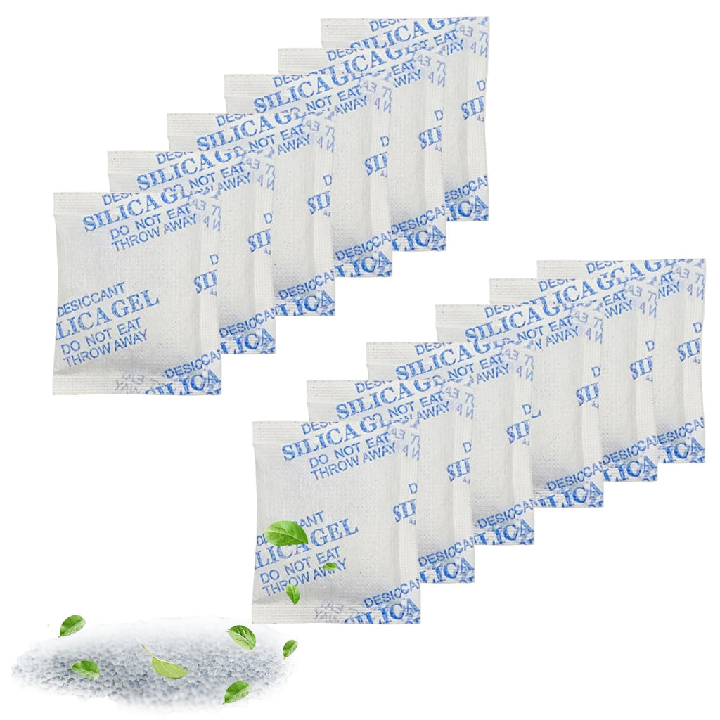 Xcivi Pet Food Desiccant Bag Compatible with Petory Automatic Cat & Dog Pet Food Feeders 12 Packs 5 Gram Desiccant Packets Keep Cat Food & Dog Food Dry and Fresh 12-pack
